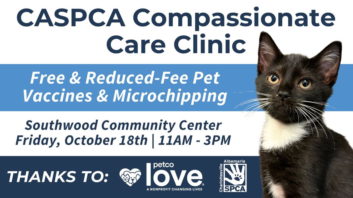 CASPCA Compassionate Care Clinic