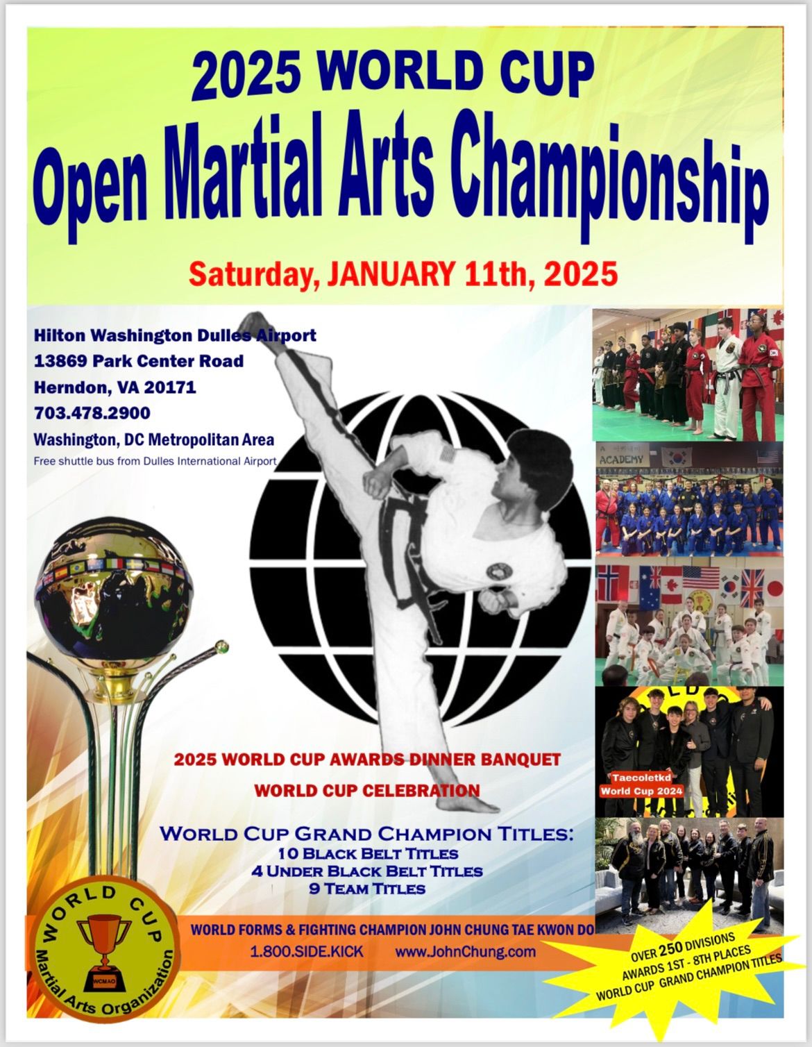 2025 World Cup Open Martial Arts Championship