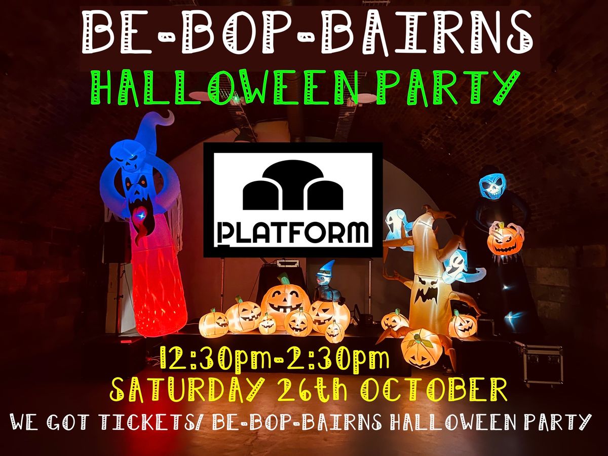 Be Bop Bairns Halloween Party