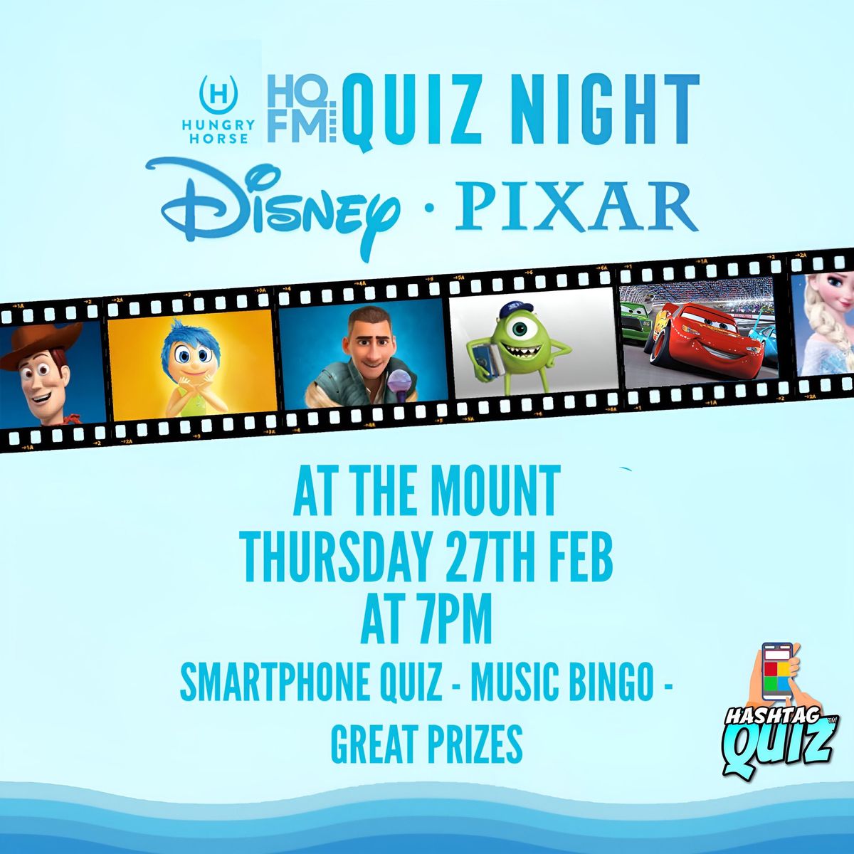 The Ultimate Pixar Pub Quiz At The Mount, Orrell