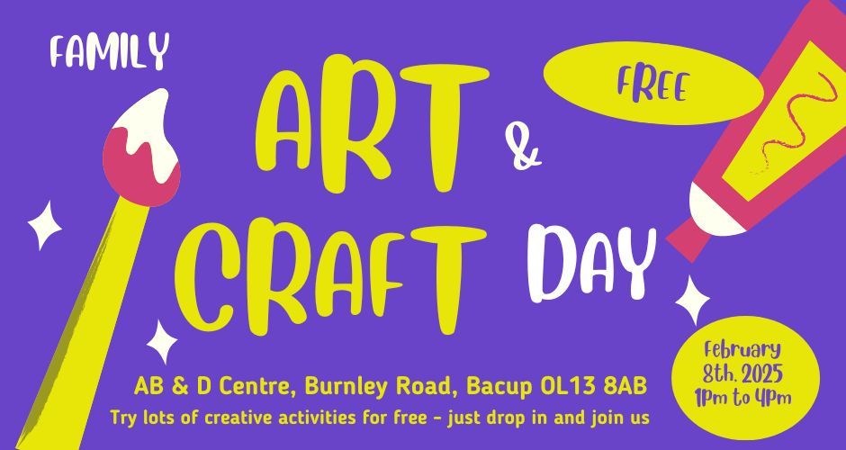 FREE Art & Craft Day for families and young people 