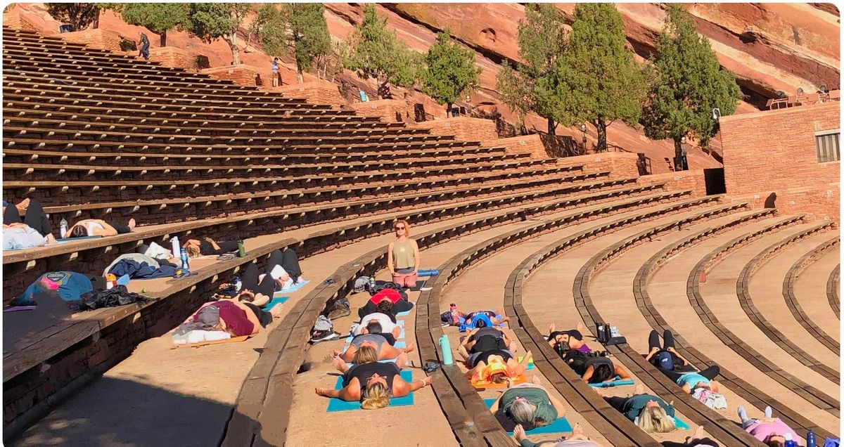 Yoga And Vocal Sound Healing At Redrocks 