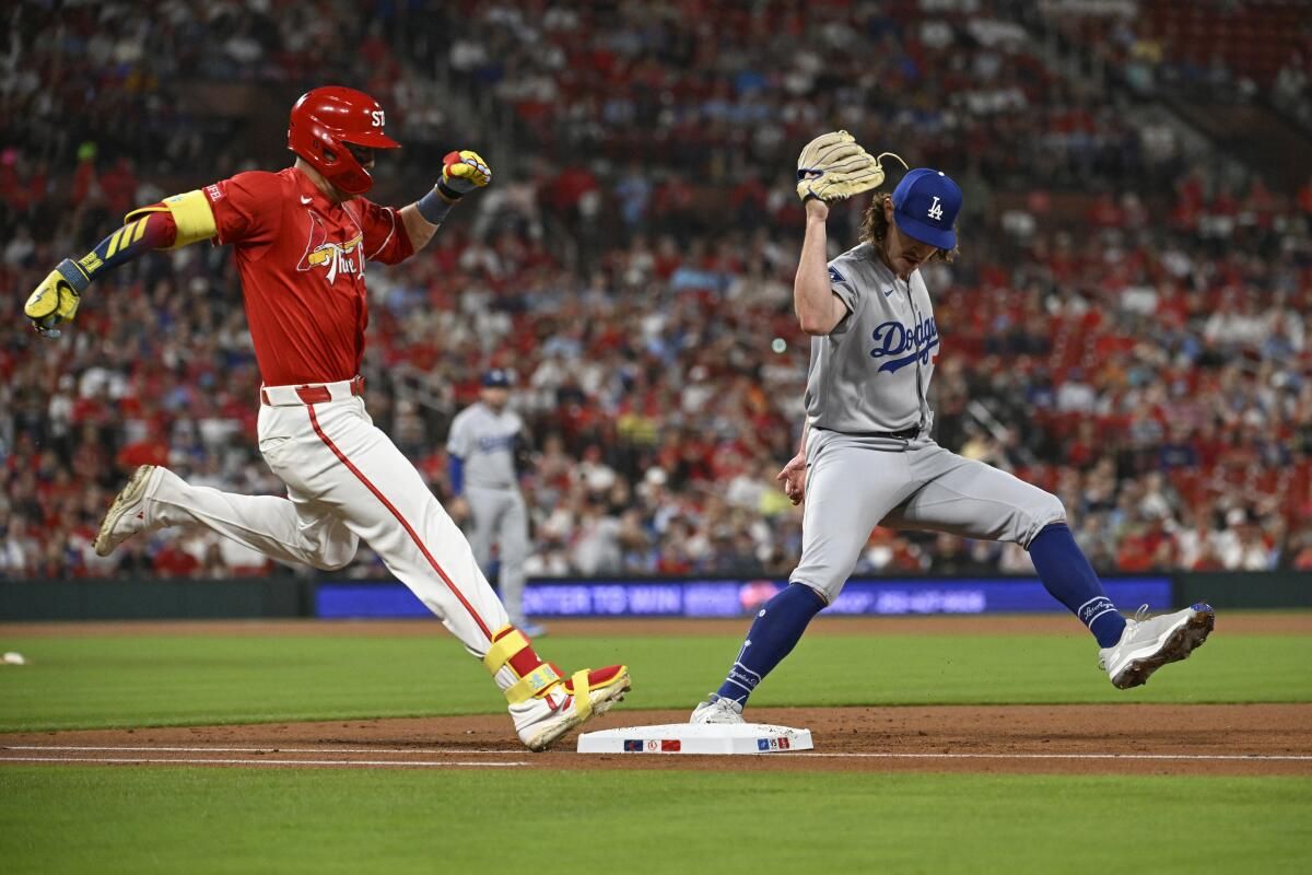 Parking St. Louis Cardinals at Los Angeles Angels