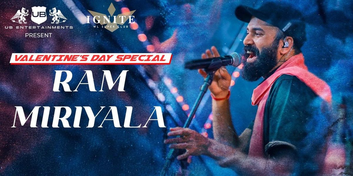 RAM MIRIYALA LIVE IN CONCERT BENGALURU FEB 15