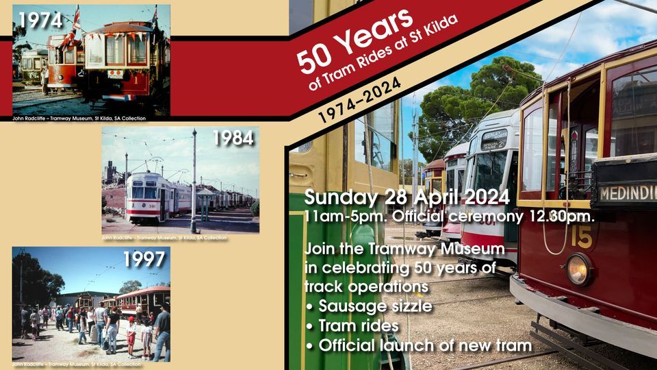 50 Years of Tram Rides + New Tram Launch
