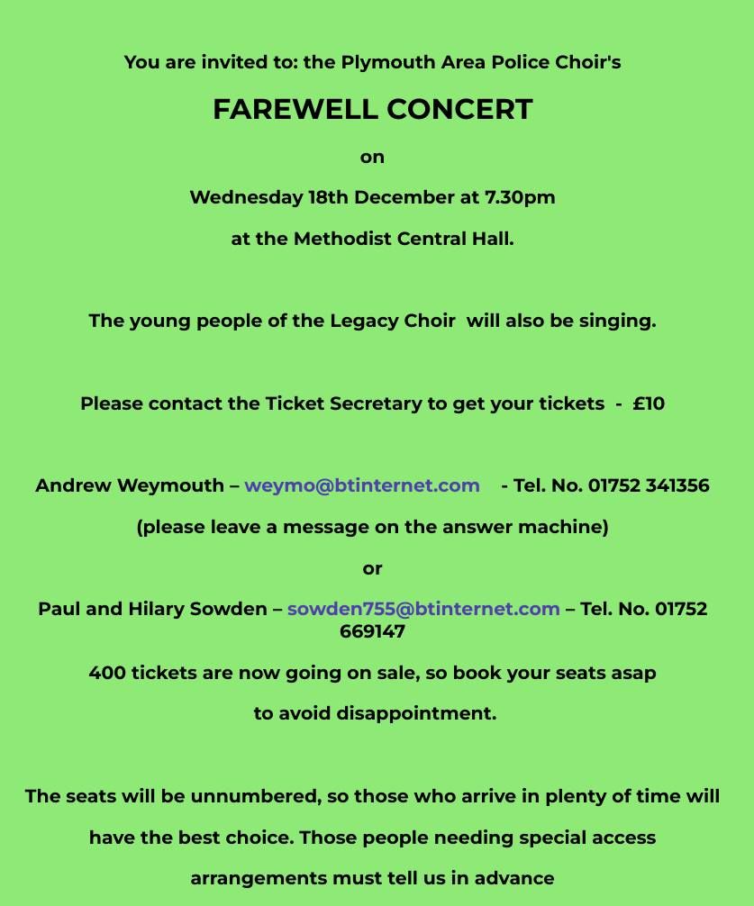 The Farewell Concert