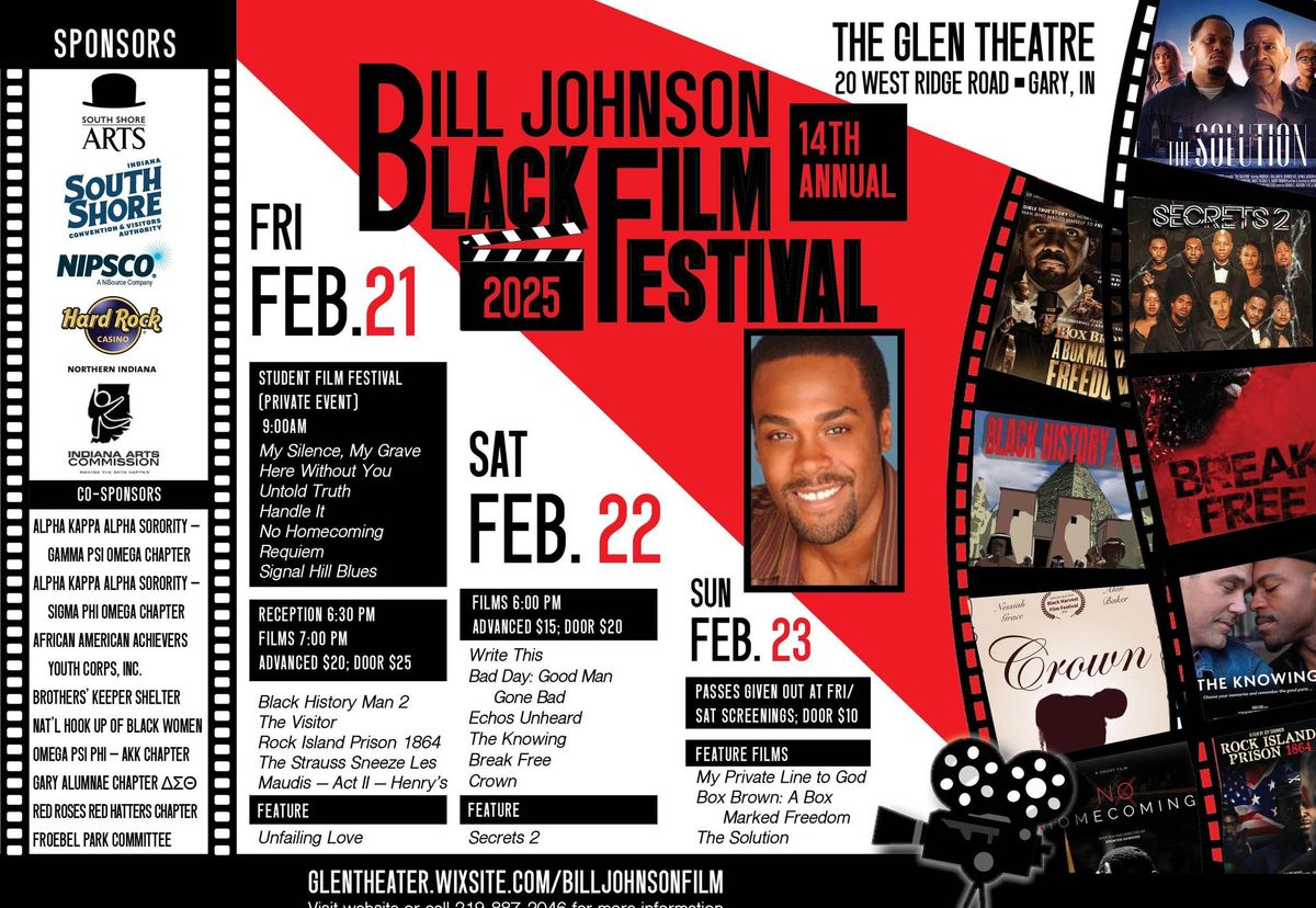 14th Annual Bill Johnson Black Film Festival 2025