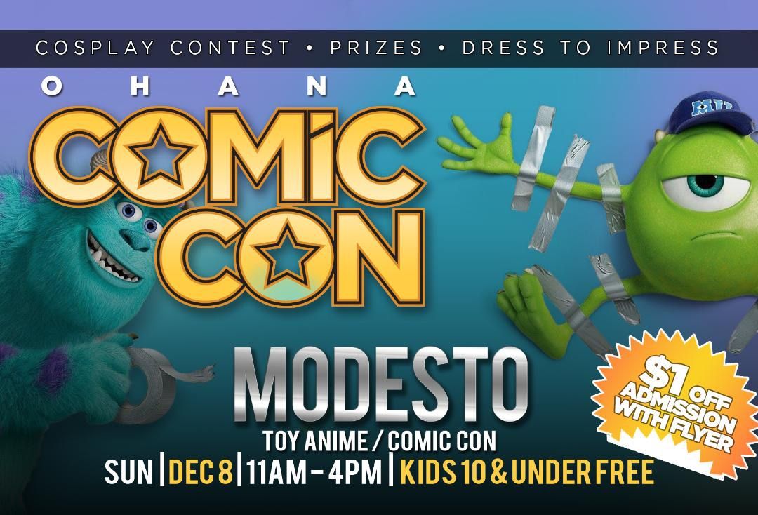 Modesto Toy-Anime-Comic Con