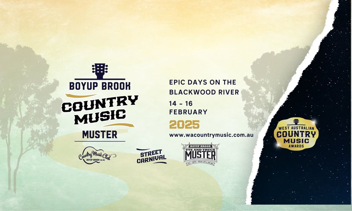 2025 Boyup Brook Country Music Muster