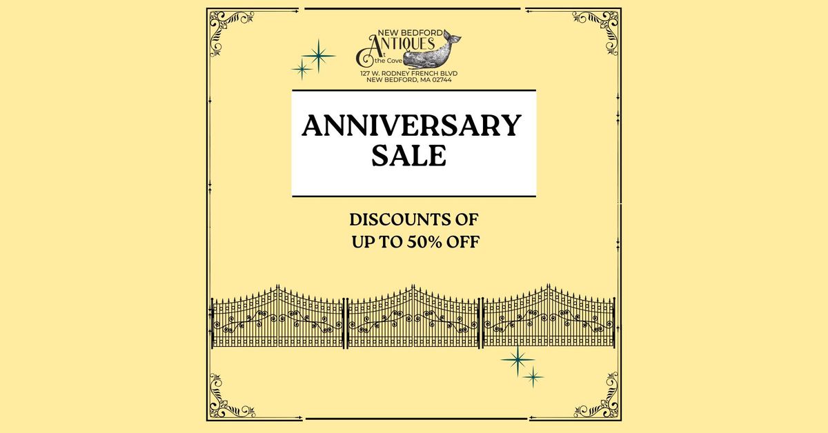 Anniversary Sale