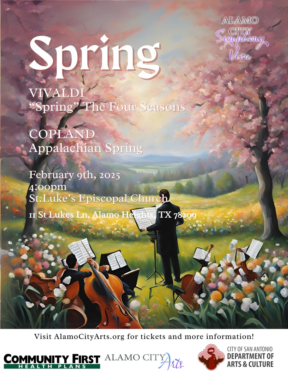 Alamo City Symphony Viva- "Spring"