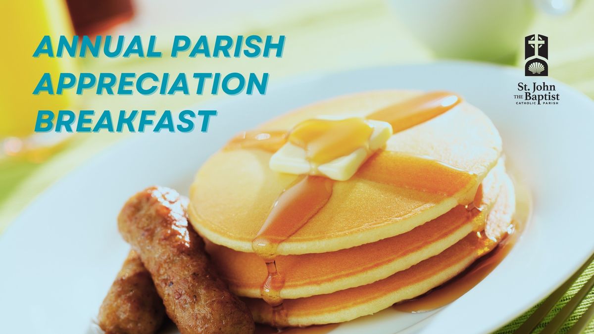 Annual Parish Appreciation Breakfast 