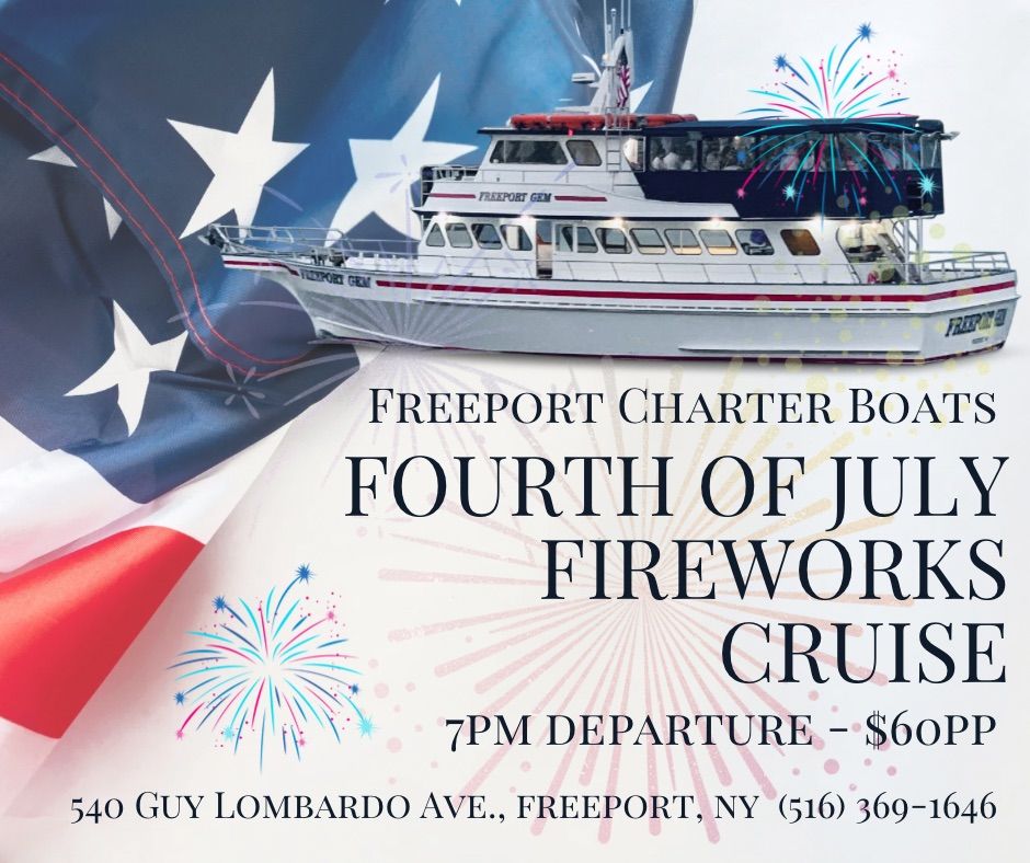 Jones Beach Fireworks Cruise: July Fourth