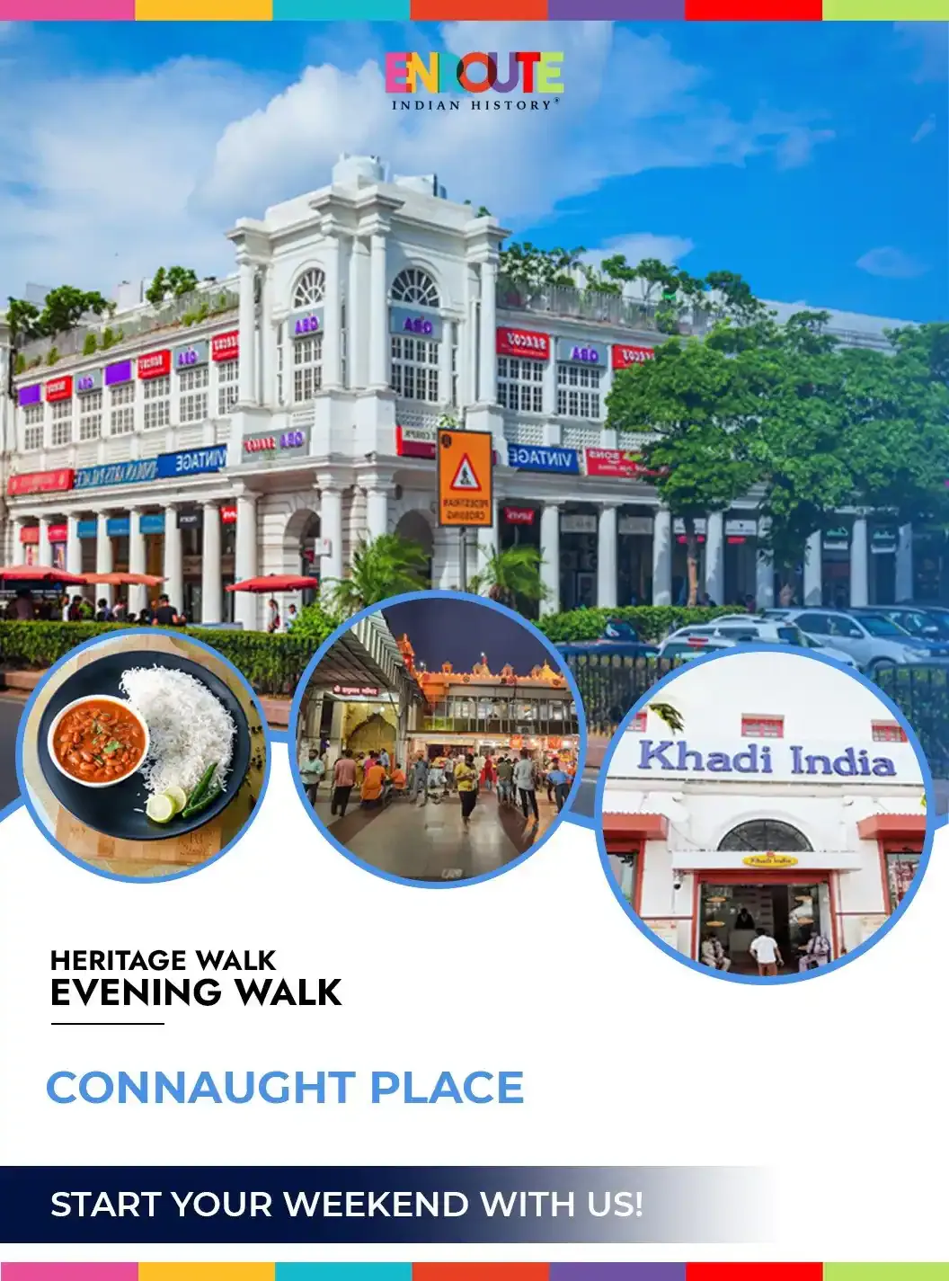 Connaught Place Walk Experiences and Trending event Tickets Delhi NCR