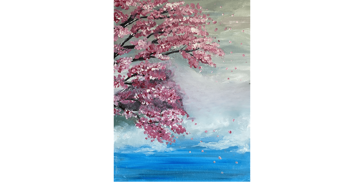 Cherry Blossom - Paint and Sip in Columbus | Classpop!\u2122