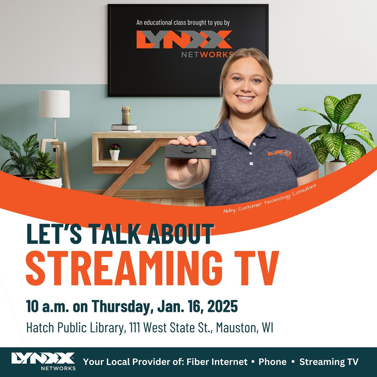 Let's Talk About Streaming TV