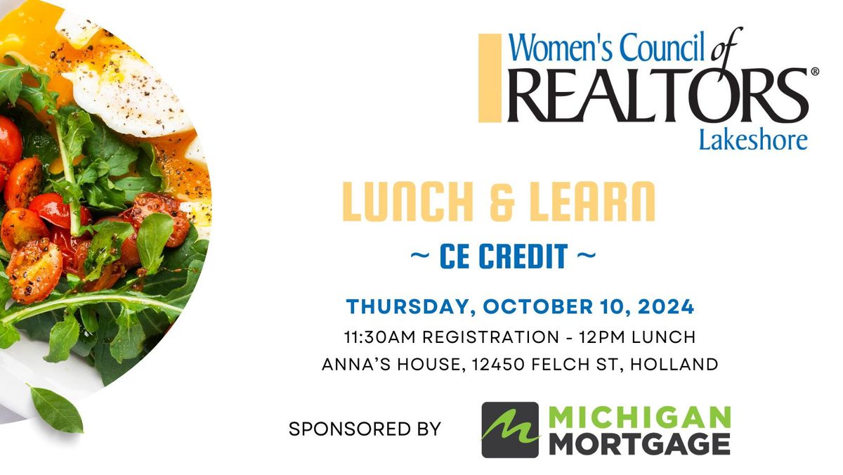 Lakeshore Lunch & Learn