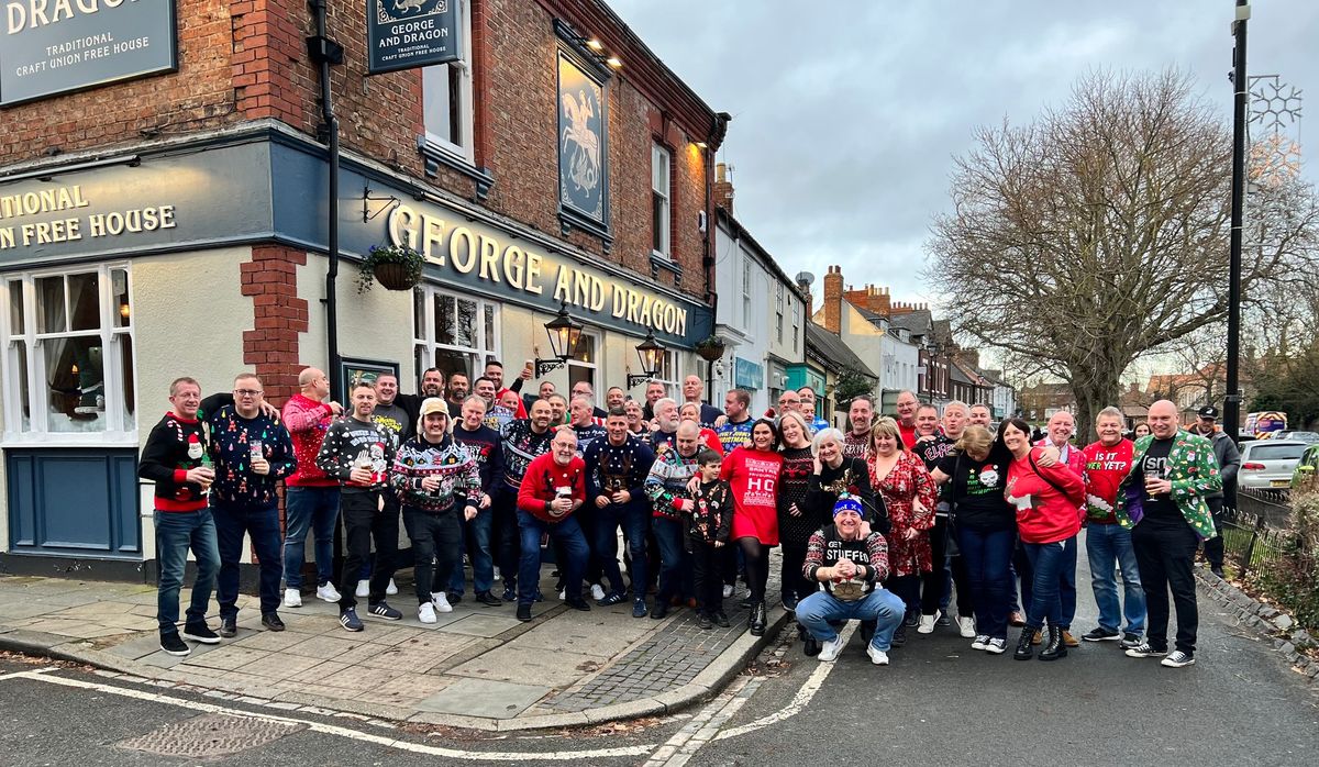 Norton Xmas Jumper Pub Crawl