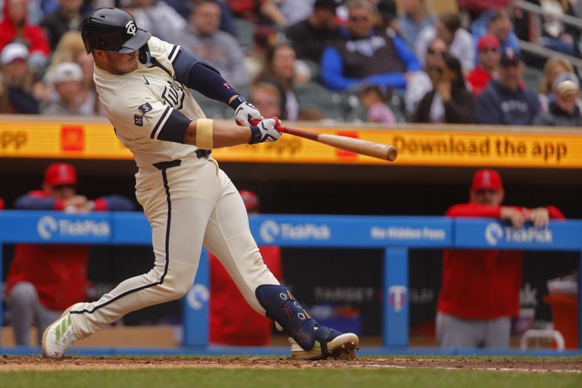 Parking Minnesota Twins at Los Angeles Angels