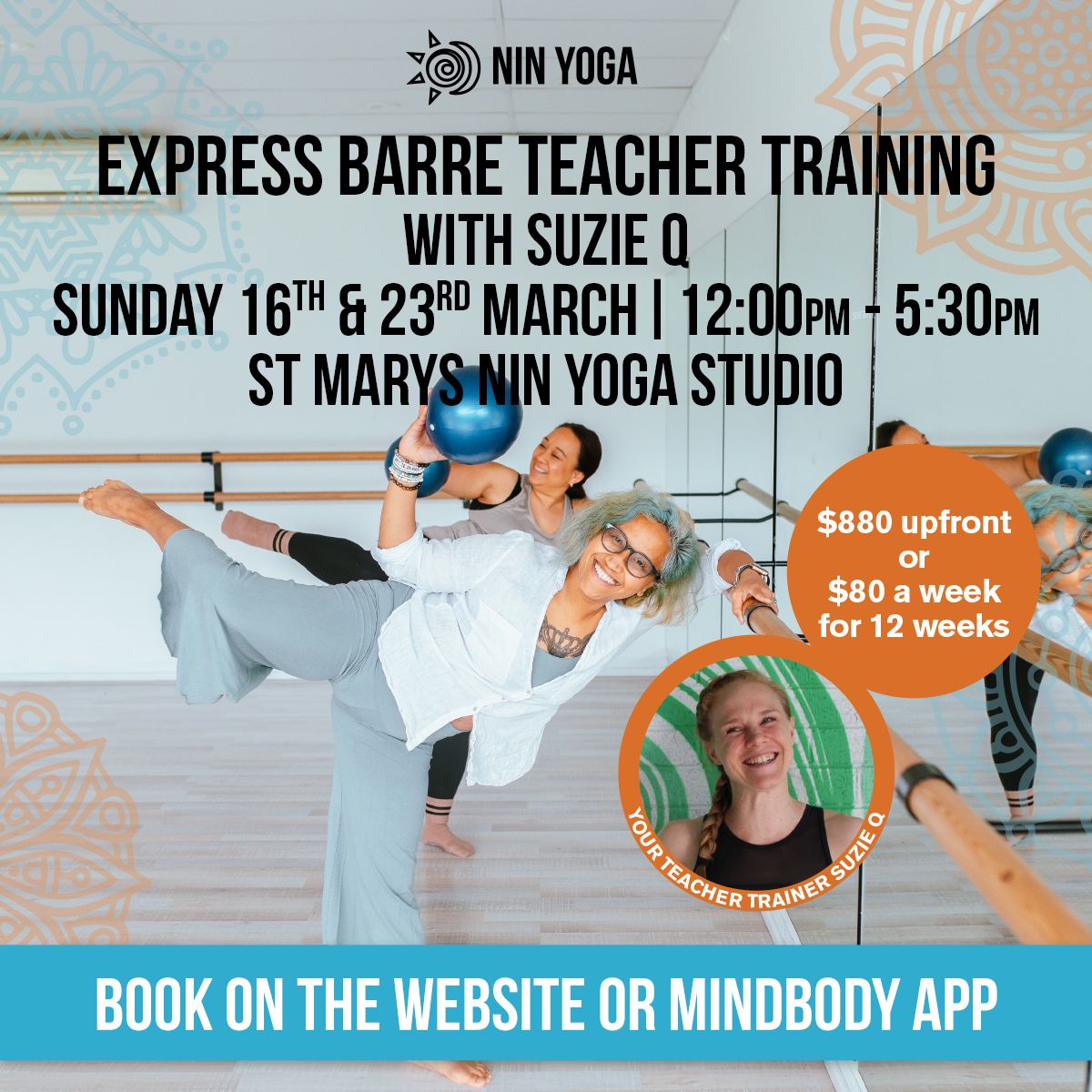 2 Day Express Barre Teacher Training