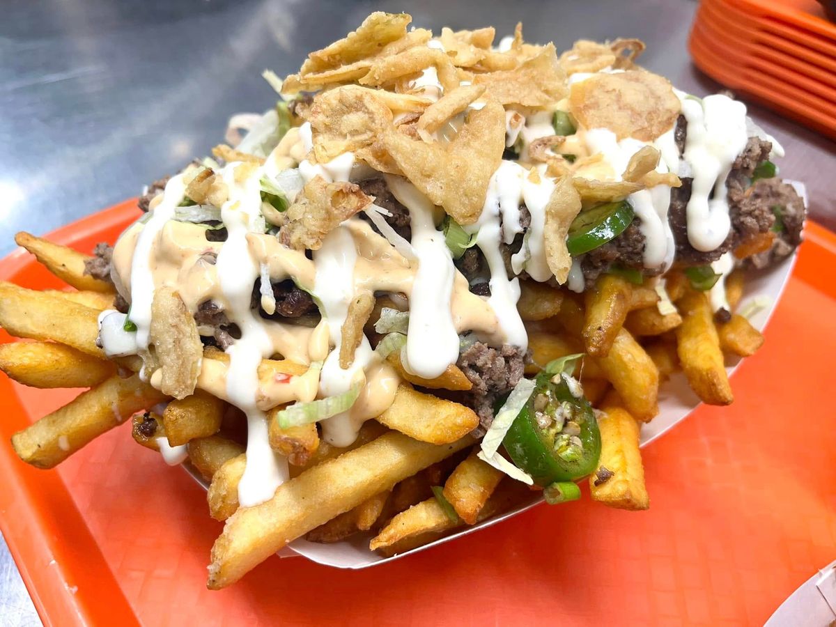 Dune Buggy Food Truck at Woodchip Campground