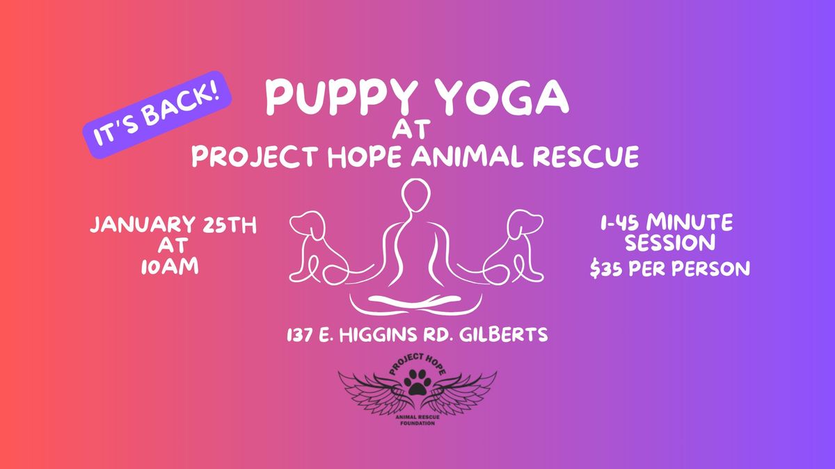 PUPPY YOGA