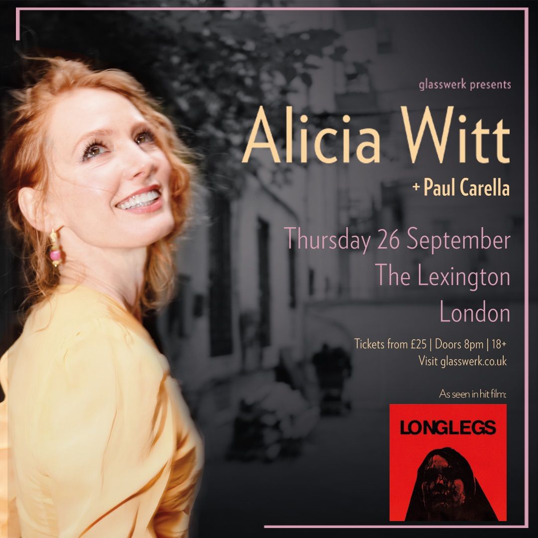 London, England - Alicia Witt (+ Paul Carella) 