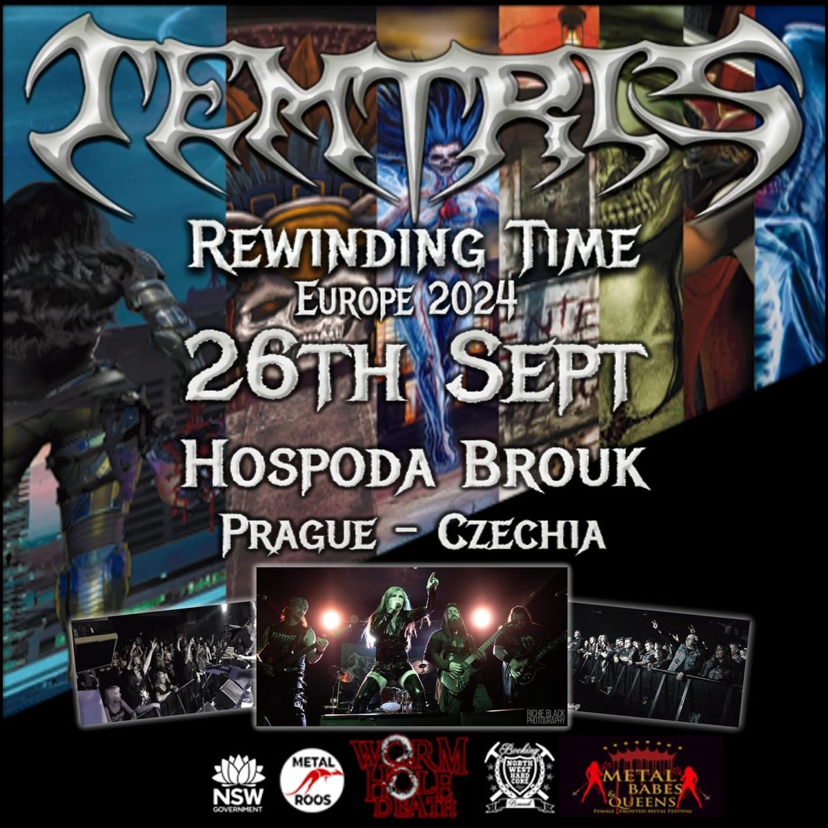 Temtris Rewinding Time Tour, Prague 