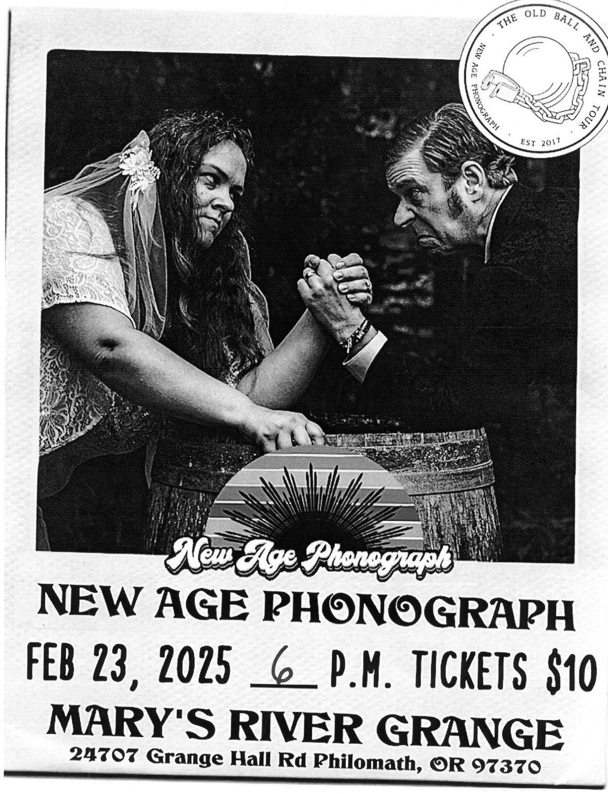 New Age Phonograph, in Concert at Marys River Grange