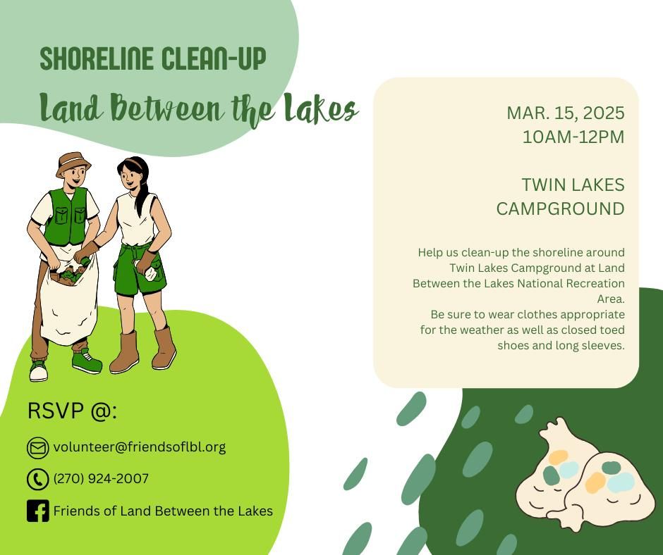 Twin Lakes Shoreline Cleanup