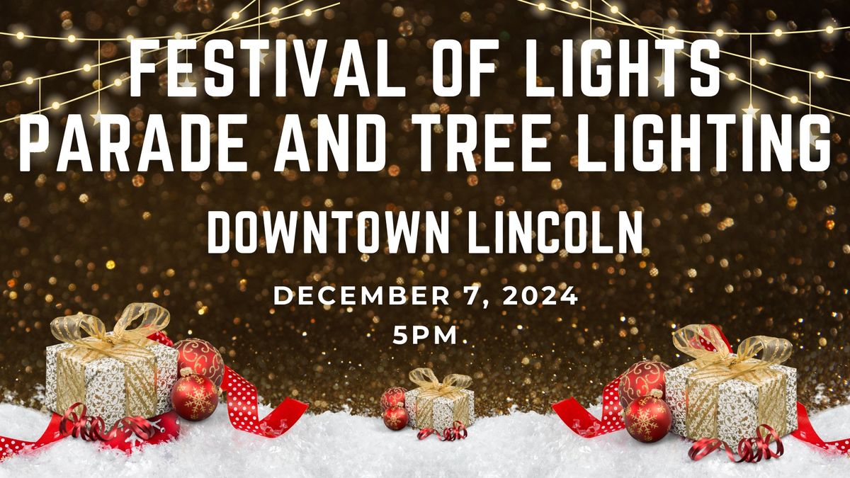 Festival of Lights Parade and Tree Lighting 