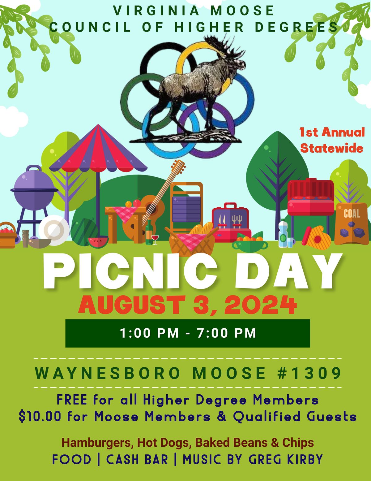 Council of Higher Degrees PICNIC DAY -1st Annual Statewide