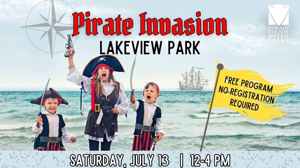 Pirate Invasion at Lakeview Park
