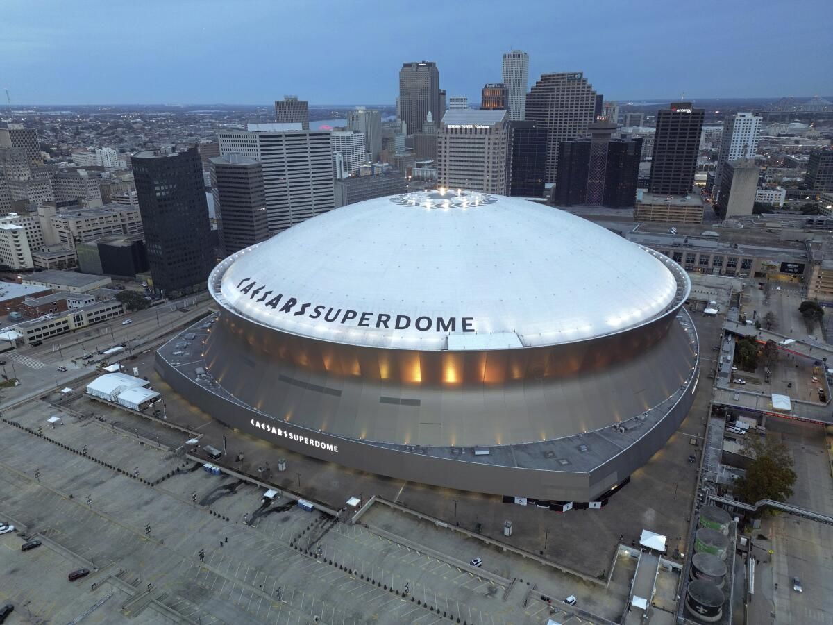 2025 Super Bowl at Caesars Superdome