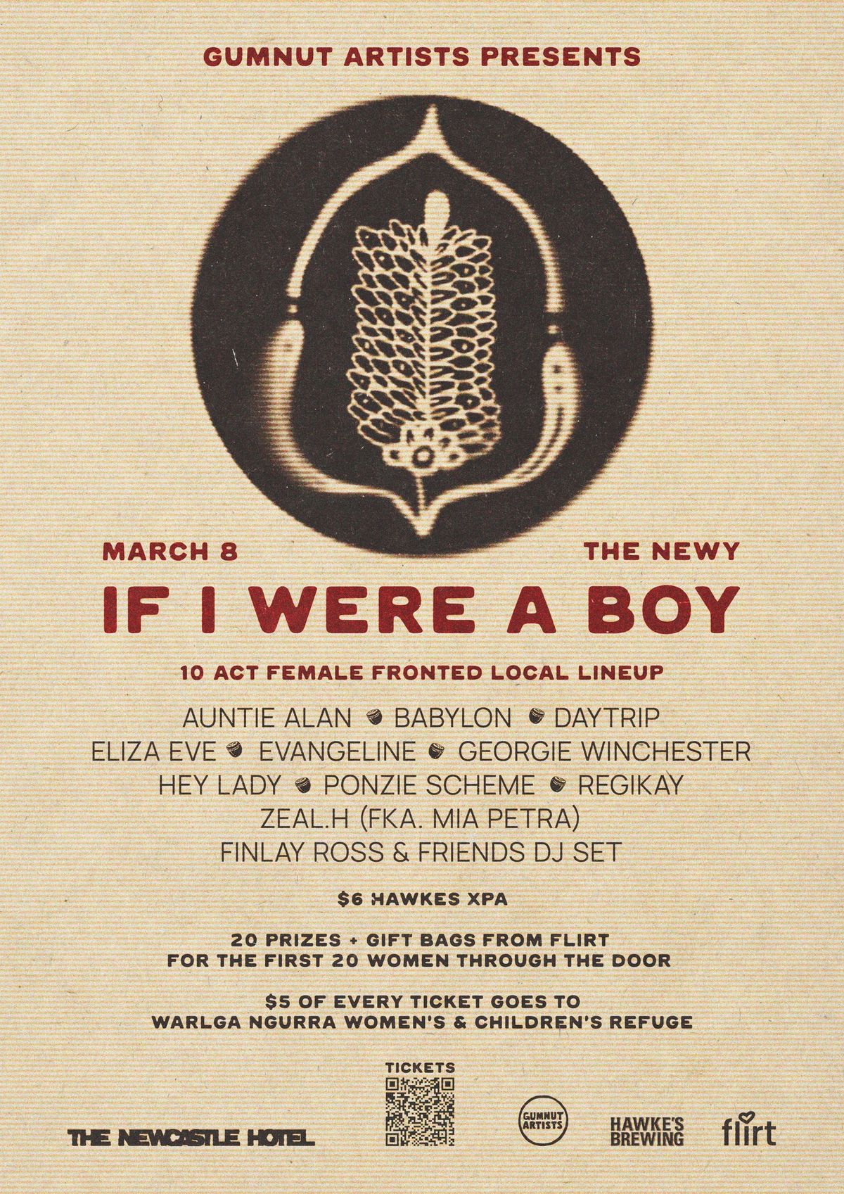 Gumnut Artists Presents ' If I Were A Boy' Festival 