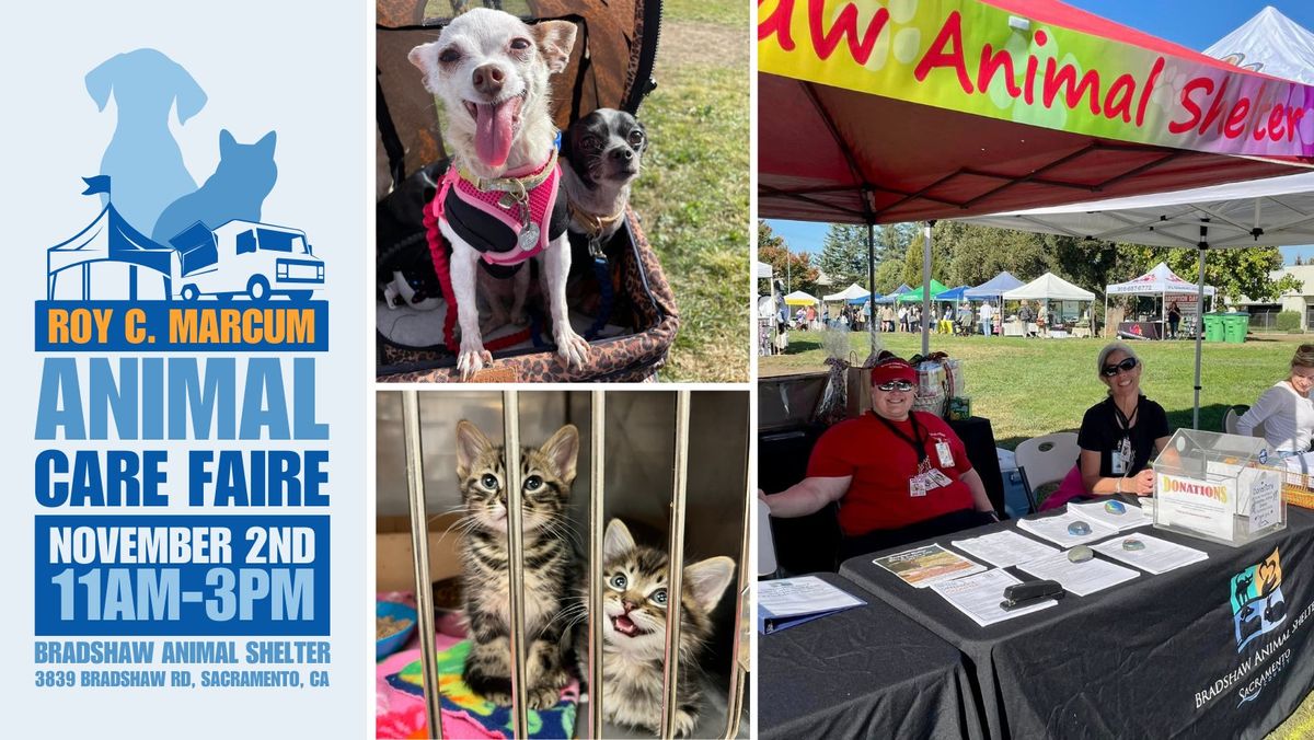 Roy C. Marcum Animal Care Faire