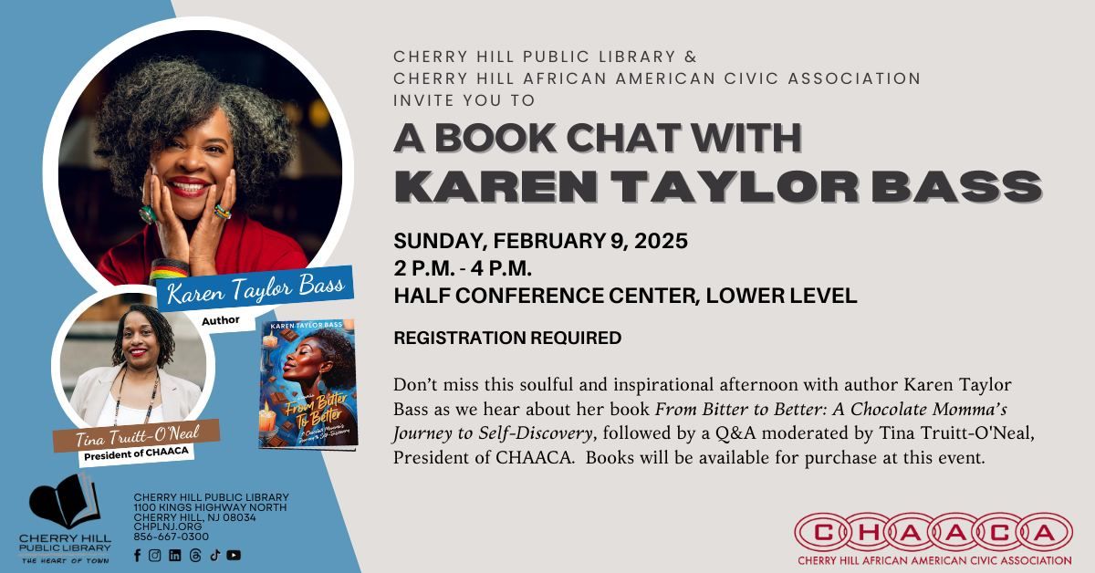 A Book Chat with Author Karen Taylor Bass