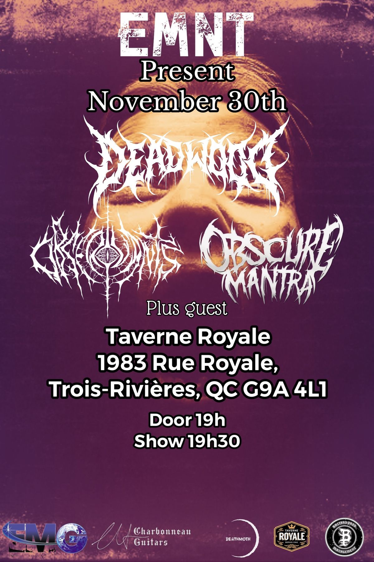 Deadwood \/ Observant\/ Obscure Mantra and guest