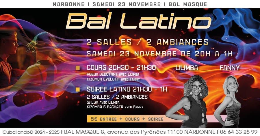 Bal Latino SBK \/\/ 2 Salles - 2ambiances \/\/ Fanny Dj Miss Heels & Dj Lilimba