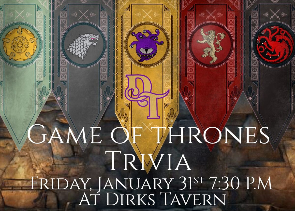 Game of Thrones Trivia