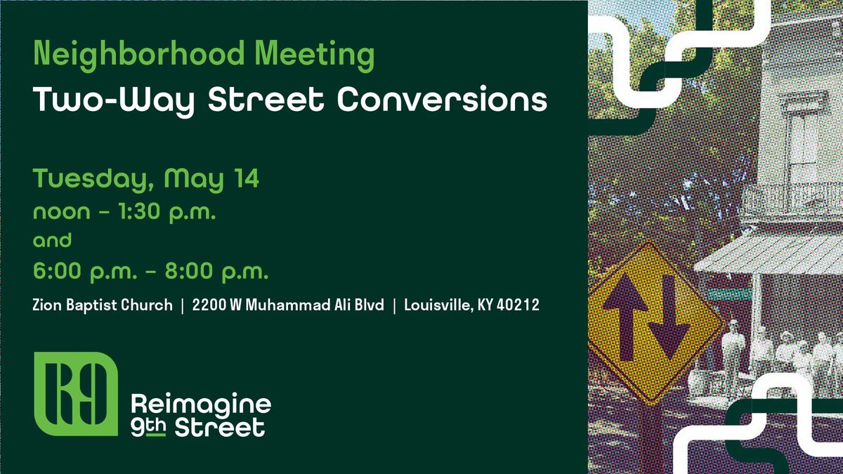 Two-Way Street Conversions Meeting