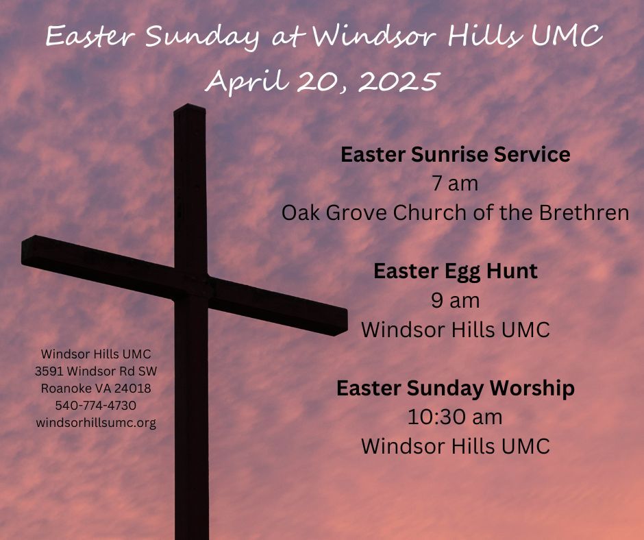 Easter Sunday Sunrise Service