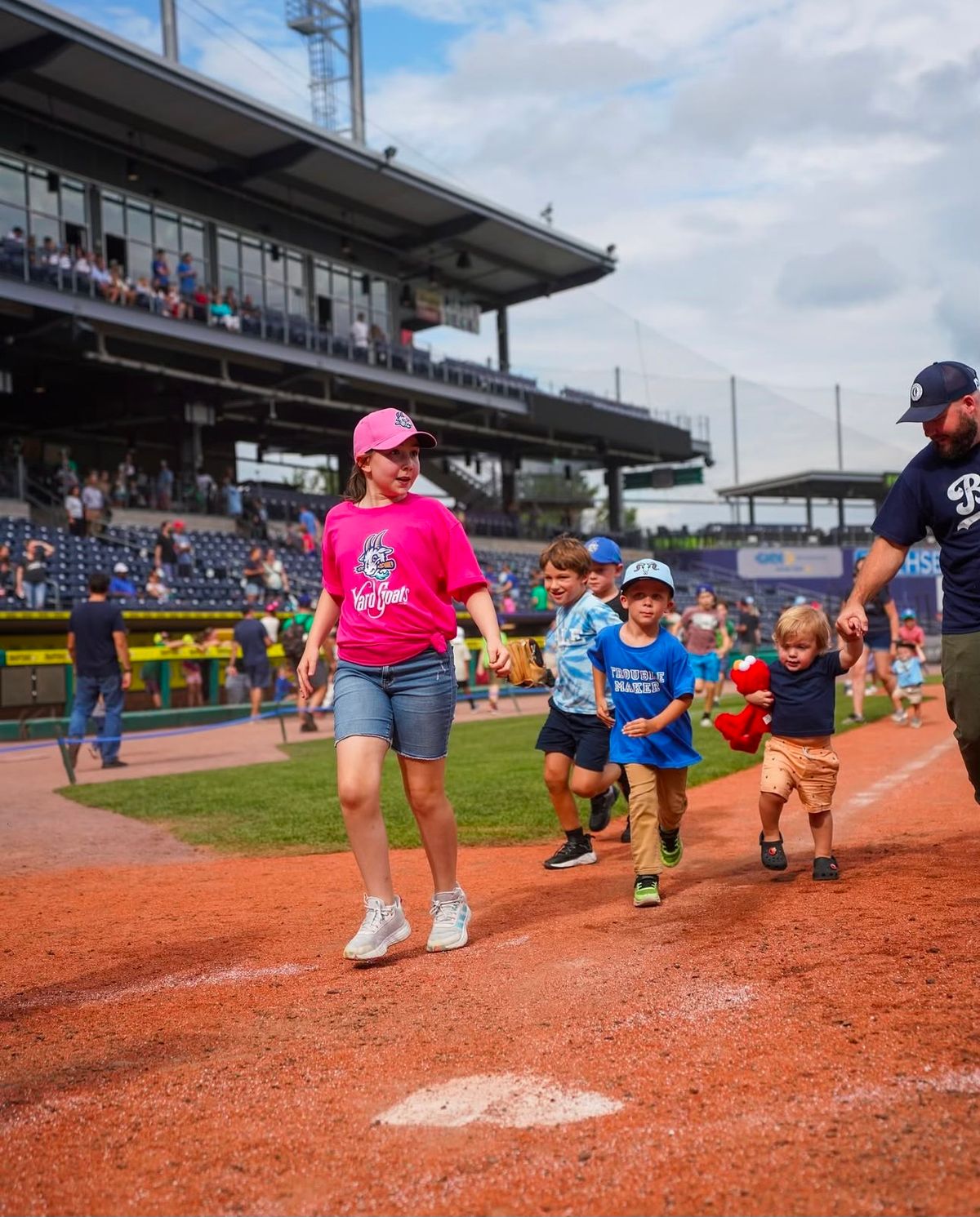 Kids Run the Bases