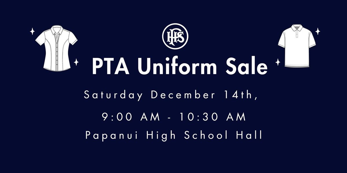 PTA Uniform Sale