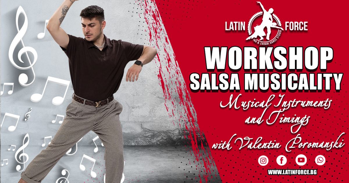 Salsa Musicality (Musical Instruments and Timing) Workshop \u0441 \u0412\u0430\u043b\u0435\u043d\u0442\u0438\u043d \u041f\u043e\u0440\u043e\u043c\u0430\u043d\u0441\u043a\u0438  | 23.01.25