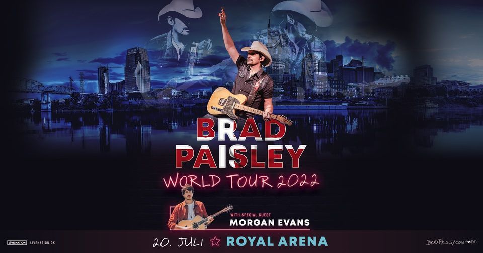 Brad Paisley \/ Royal Arena \/ 20. juli 2022