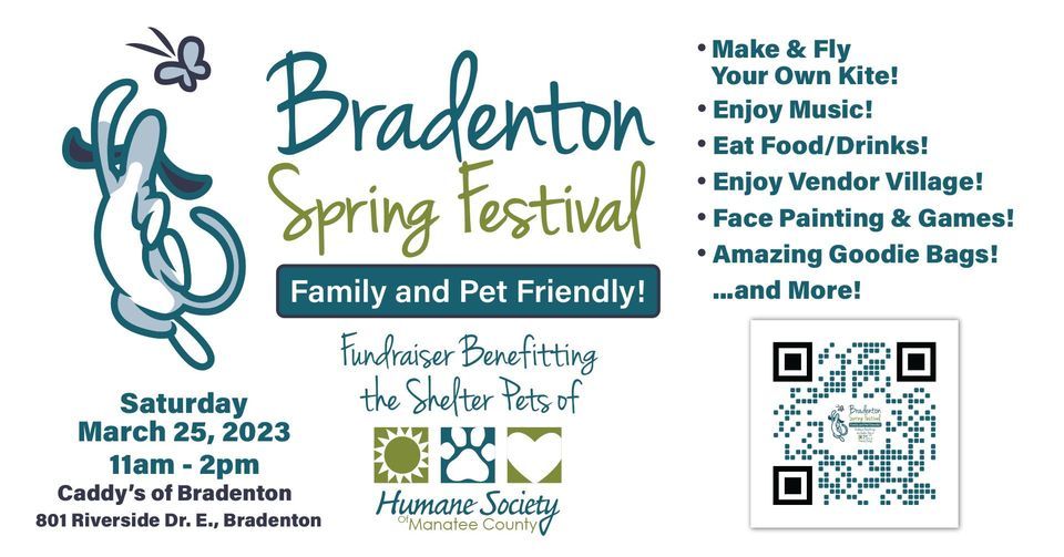 Bradenton Spring Festival Benefitting the Shelter Pets of Humane Society of Manatee County (HSMC)!