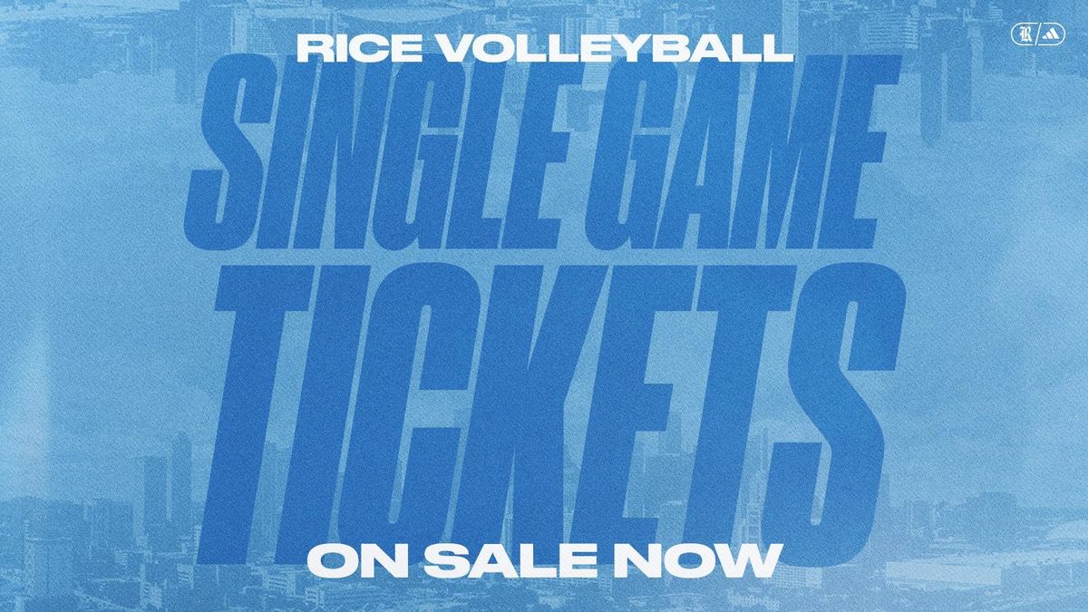 Texas Longhorns at Rice Owls Womens Volleyball