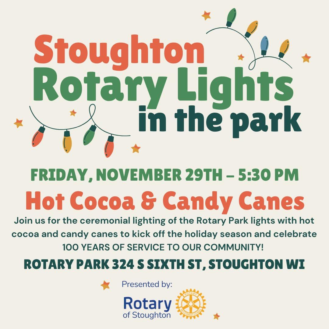 Join Us for a Magical Night in Rotary Park! Celebrating 100 Years of Service!