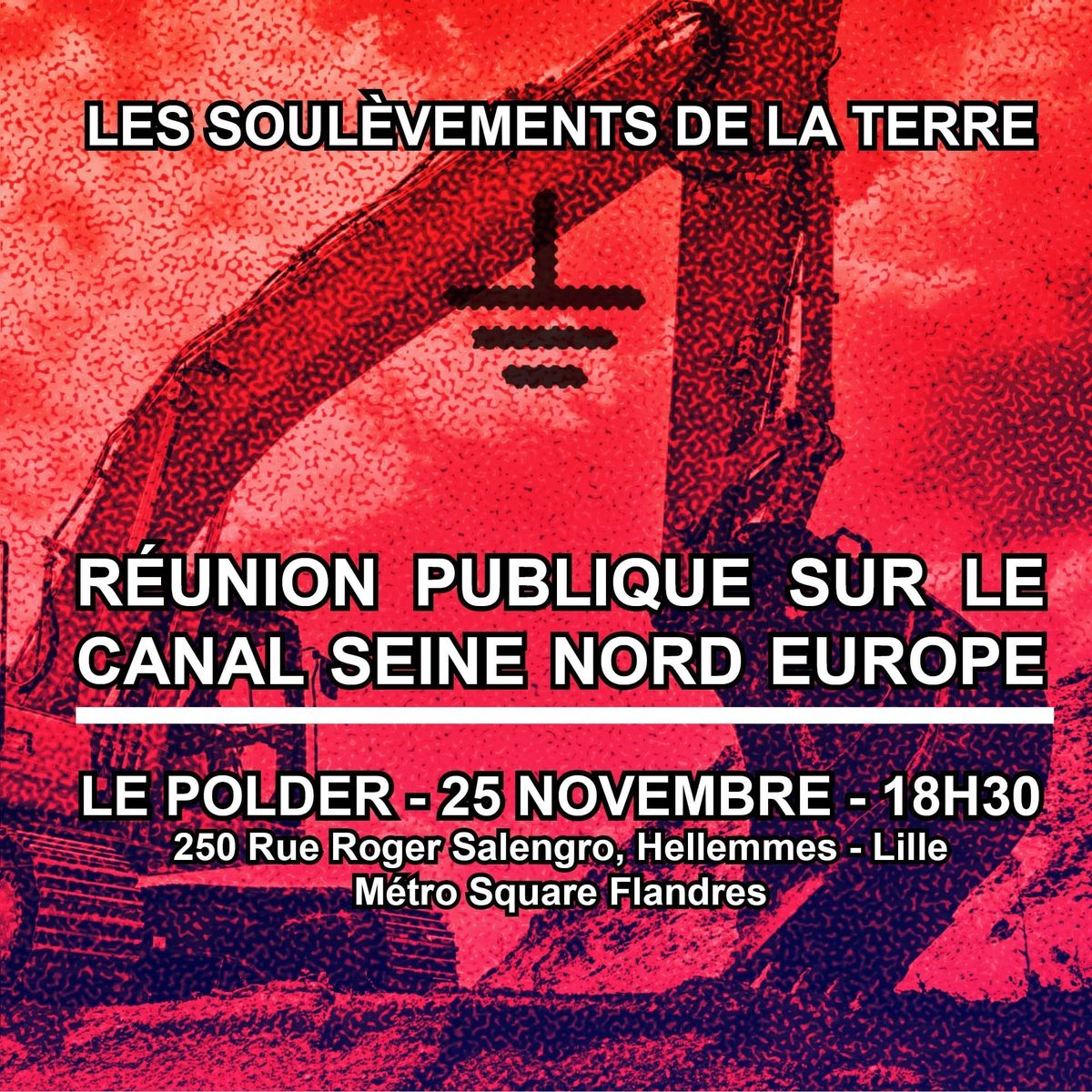 R\u00e9union publique sur le Canal Seine Nord Europe